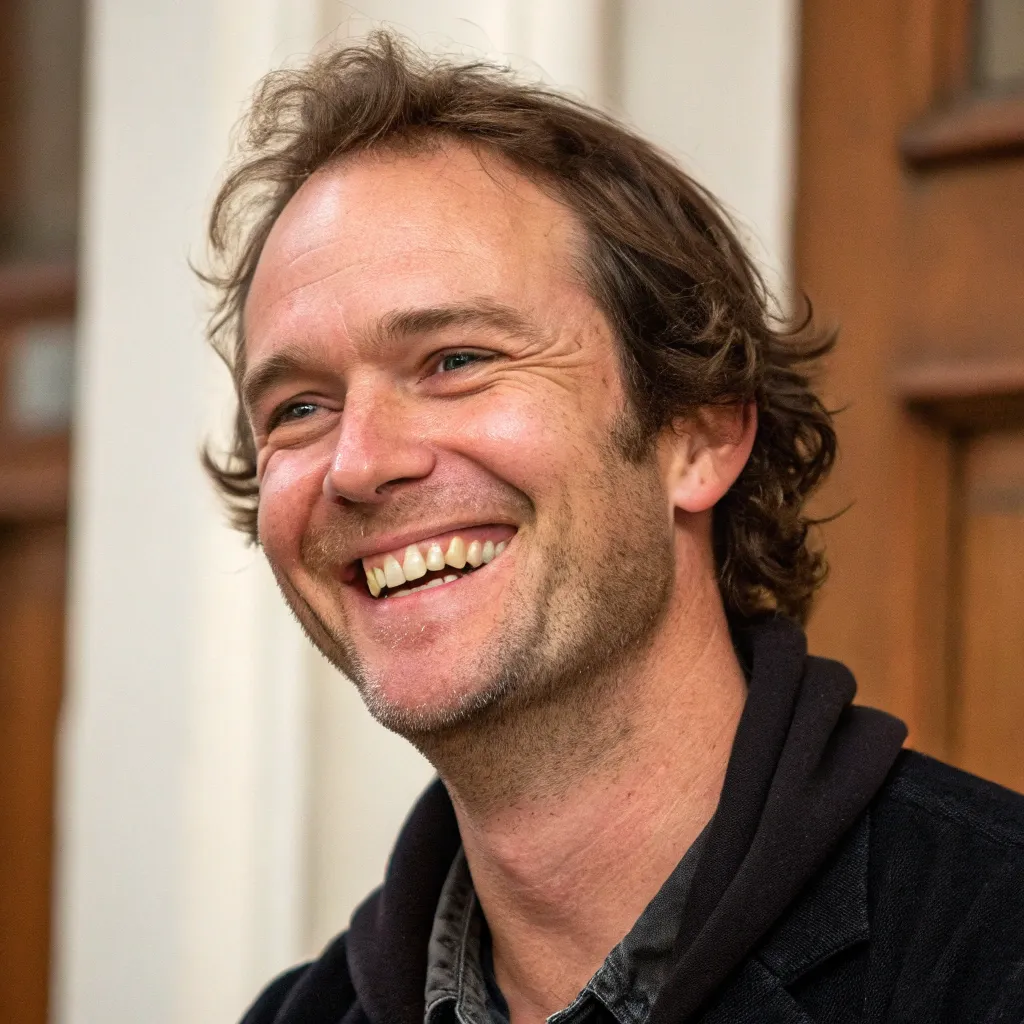 James Thompson smiling